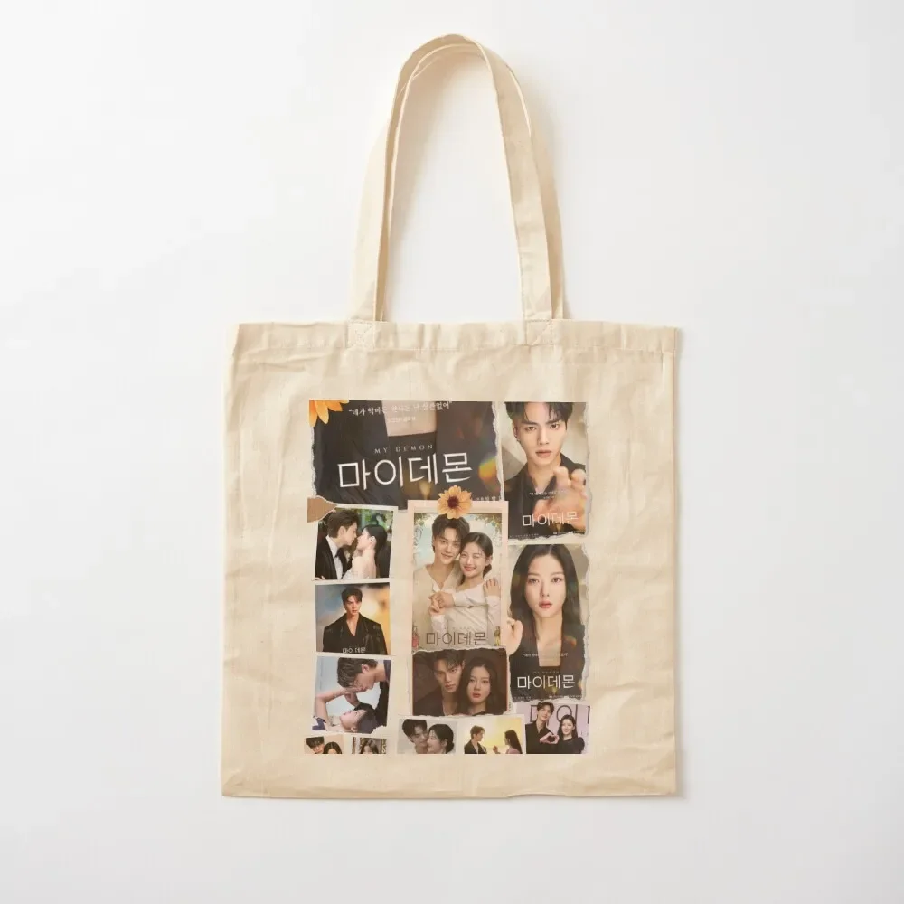 

My Demon Kdrama - Kim You Jung - Song Kang Tote Bag Canvas bag Women's shopper Tote Bag