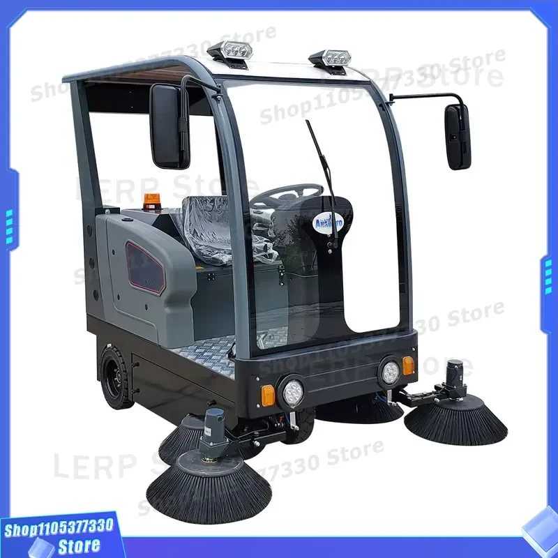 Durable Electric Sweeper High Performance Floor Cleaning Machine for Home Office Hardwood Tile Carpet Automatic Dust Removal