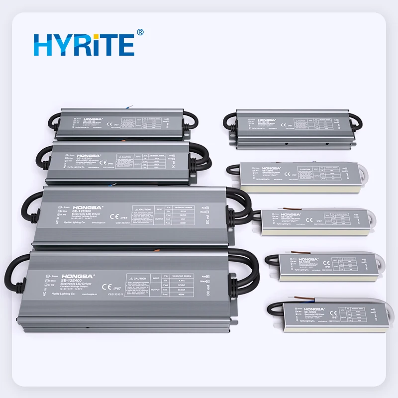 LED driver LED switching power supply 150W 12V 24V IP67 waterproof ultra-thin aluminum LED driver with constant voltage