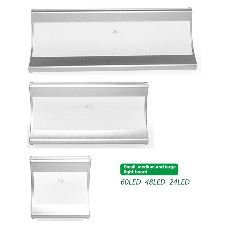 Luz de parede solar à prova d'água para pátio externo LED luz com sensor corporal iluminação de jardim luz de parede 60 luz