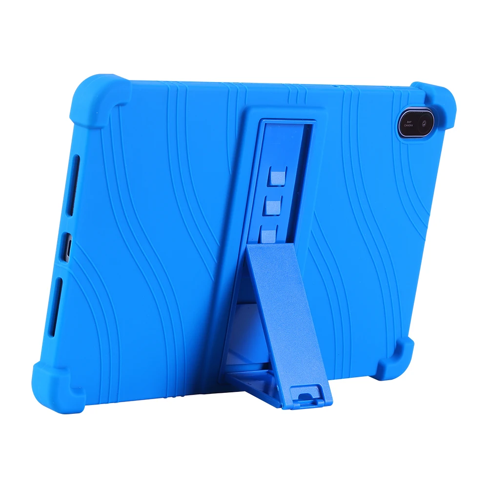 for Huawei MatePad Se 11 2024 AGS6-W00 Tablet Case Super Shockproof Soft Silicone Protective Case Stand Cover