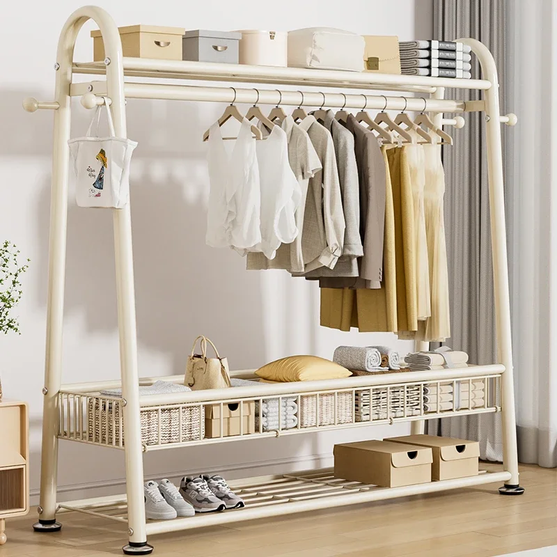 Floor-to-ceiling bedroom hanger balcony drying rack