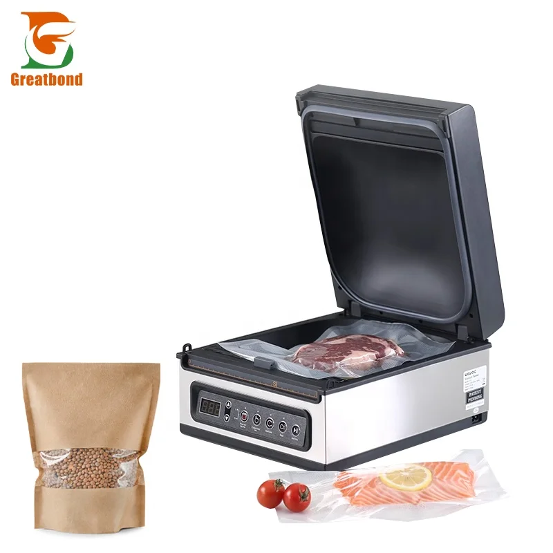 Wholesale Low Price Popular Automatic Practical Small Size Business Kitchen HouseholdFOR Chamber Vacuum Packaging Machine