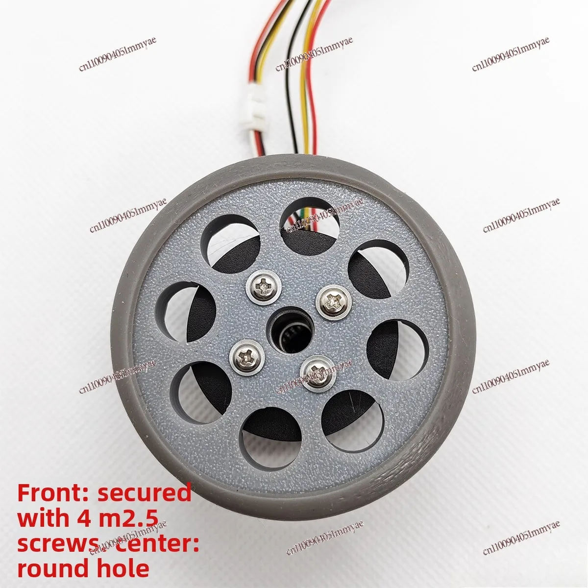 2804 motor with tire encoder hub motor anti-skid ring trolley empty shaft