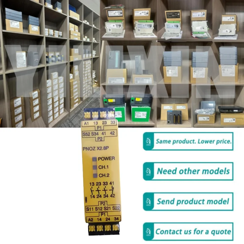 

Новое оригинальное реле безопасности PNOZ X2.8P 787302