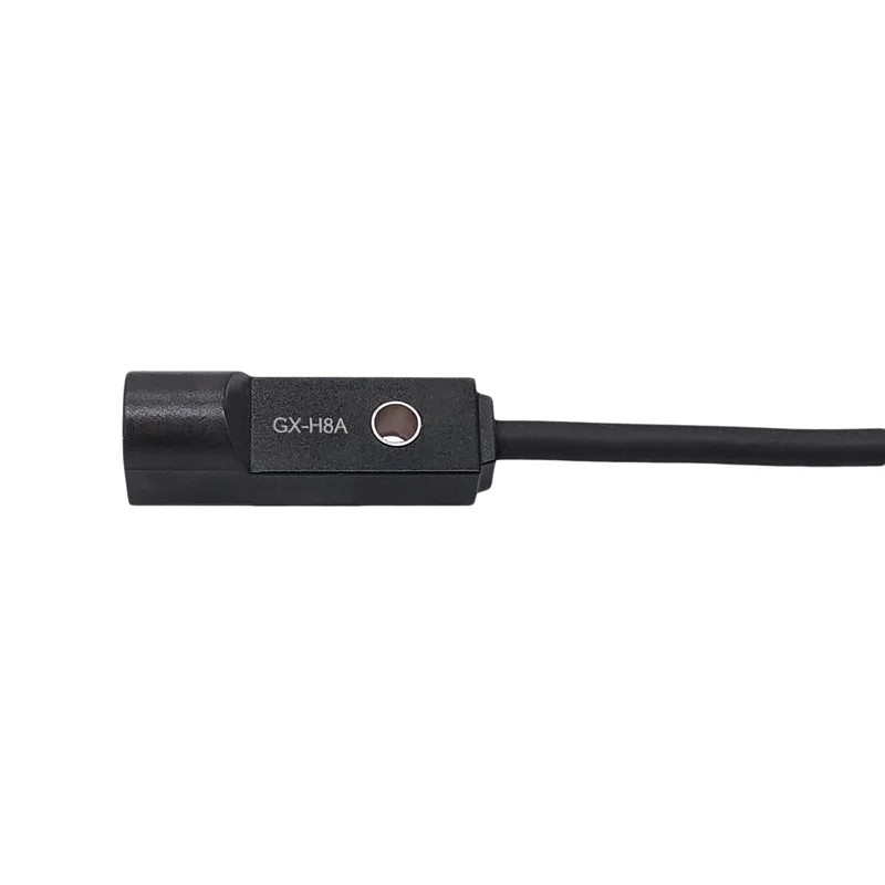 Mini interruptor de proximidad cuadrado 1m NPN Sensor inductivo de 3 cables normalmente colado normalmente abierto GX-F8 GX-H8 GX-F12