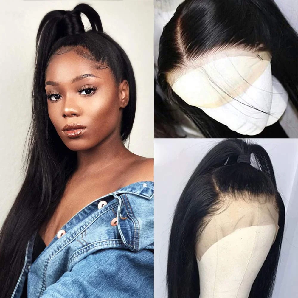 Straight HD Lace Wig 13x6 Human Hair Wear And Go 5x5 Glueless Wigs Human Hair For Women 360 Lace Front Wig Human Hair PrePlucked