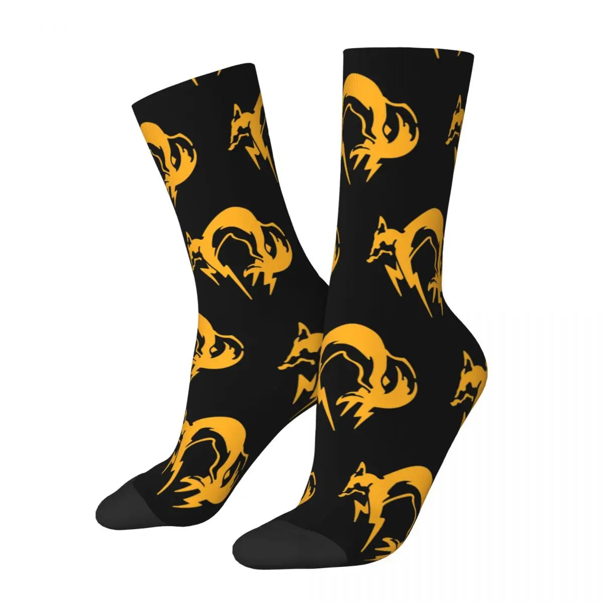 Winter Warm Casual Men's Women's Metal Gear Solid FOX Socks Breathable Skateboard Socks