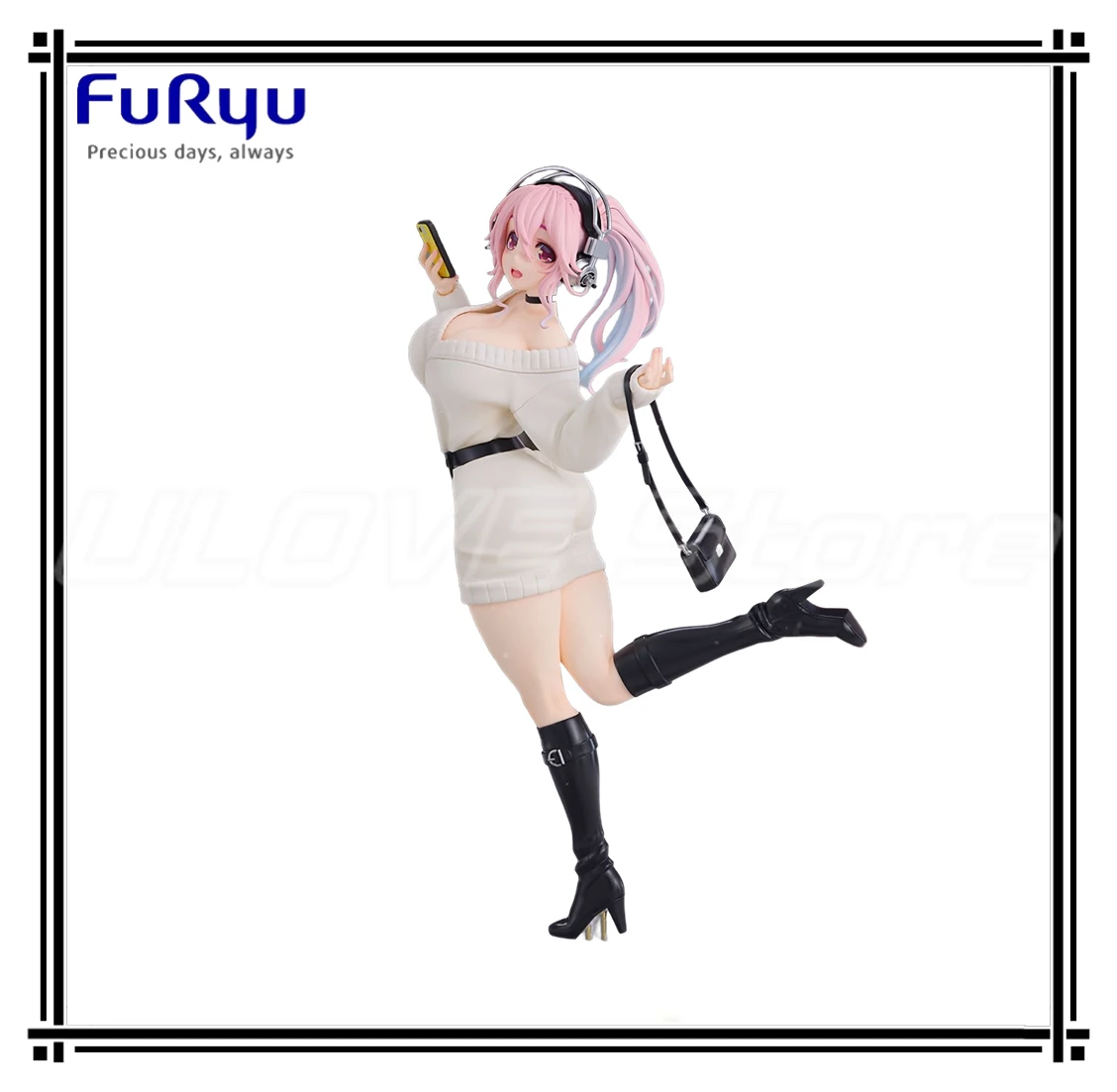 متوفر في المخزون الأصلي FuRyu Trio-Try-iT الشكل سوبر سونيكو الرسوم المتحركة نموذج لجسم جمع هدية الحلي #1