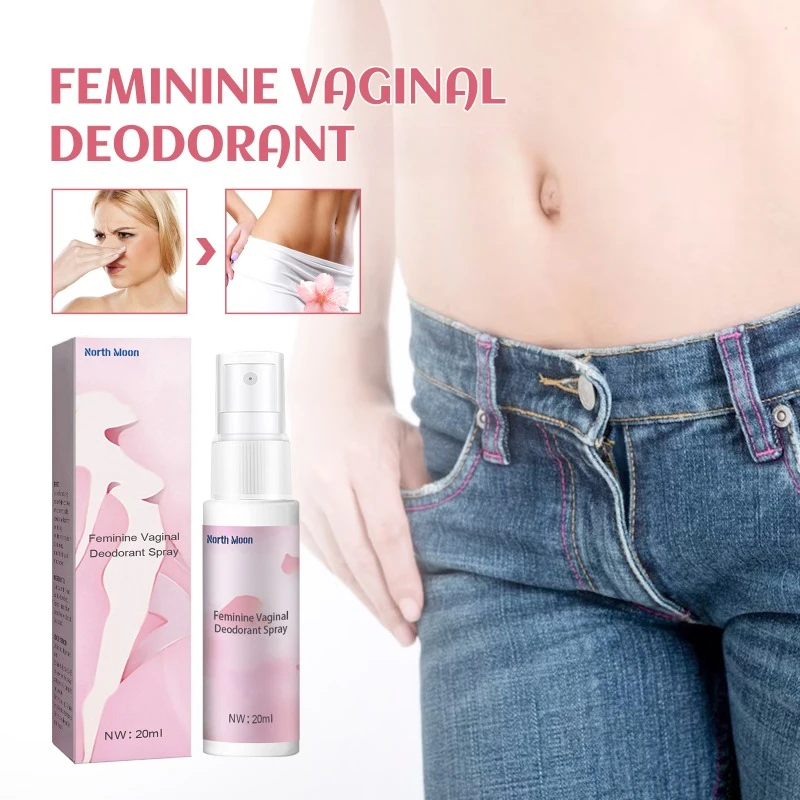 Spray desodorante de peças íntimas para mulheres, reduzir o odor, hidratação, cuidados anti-coceira, parte íntima, desodorante vaginal feminino, novo, 20ml