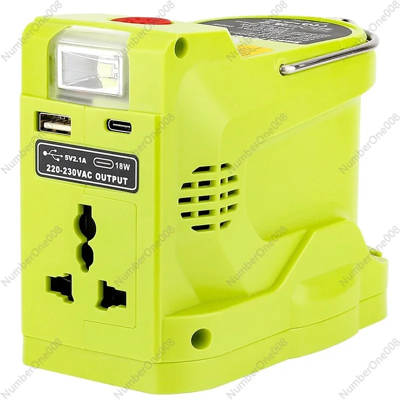 Applicable To Ryobi Ryobi Liangming Power Tools 18V Lithium Battery AC Inverter 110V/220V