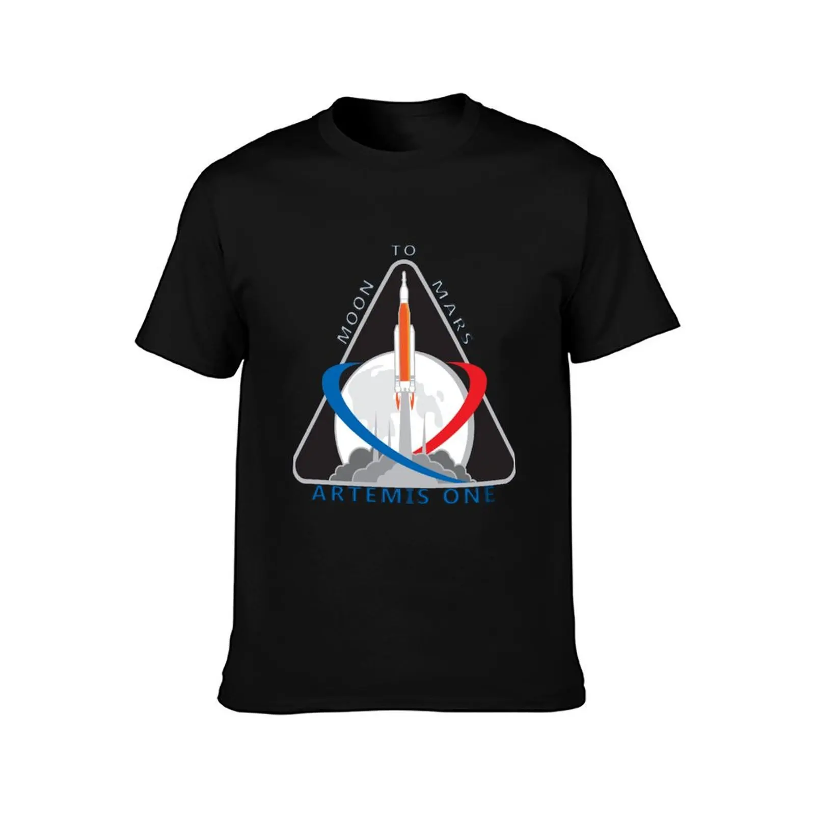 Artemis Mission One Logo T-Shirt Holiday Simple Tee Shirt T-Shirt