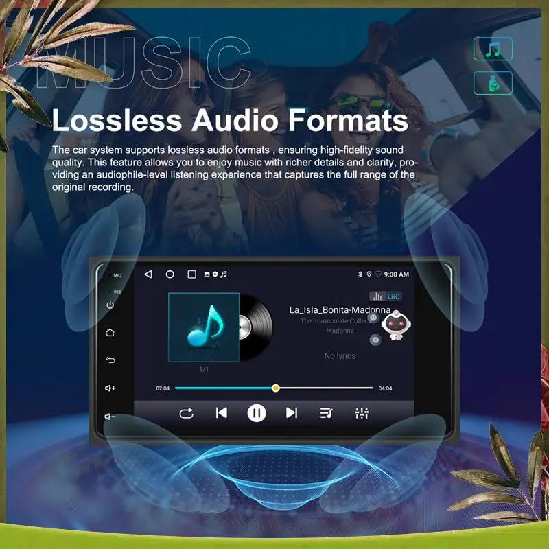 

NEW 7' ' Android 15 Car Radio For Toyota RAV4 Camry Prado Hilux 4Runner Car Navigation Stereo