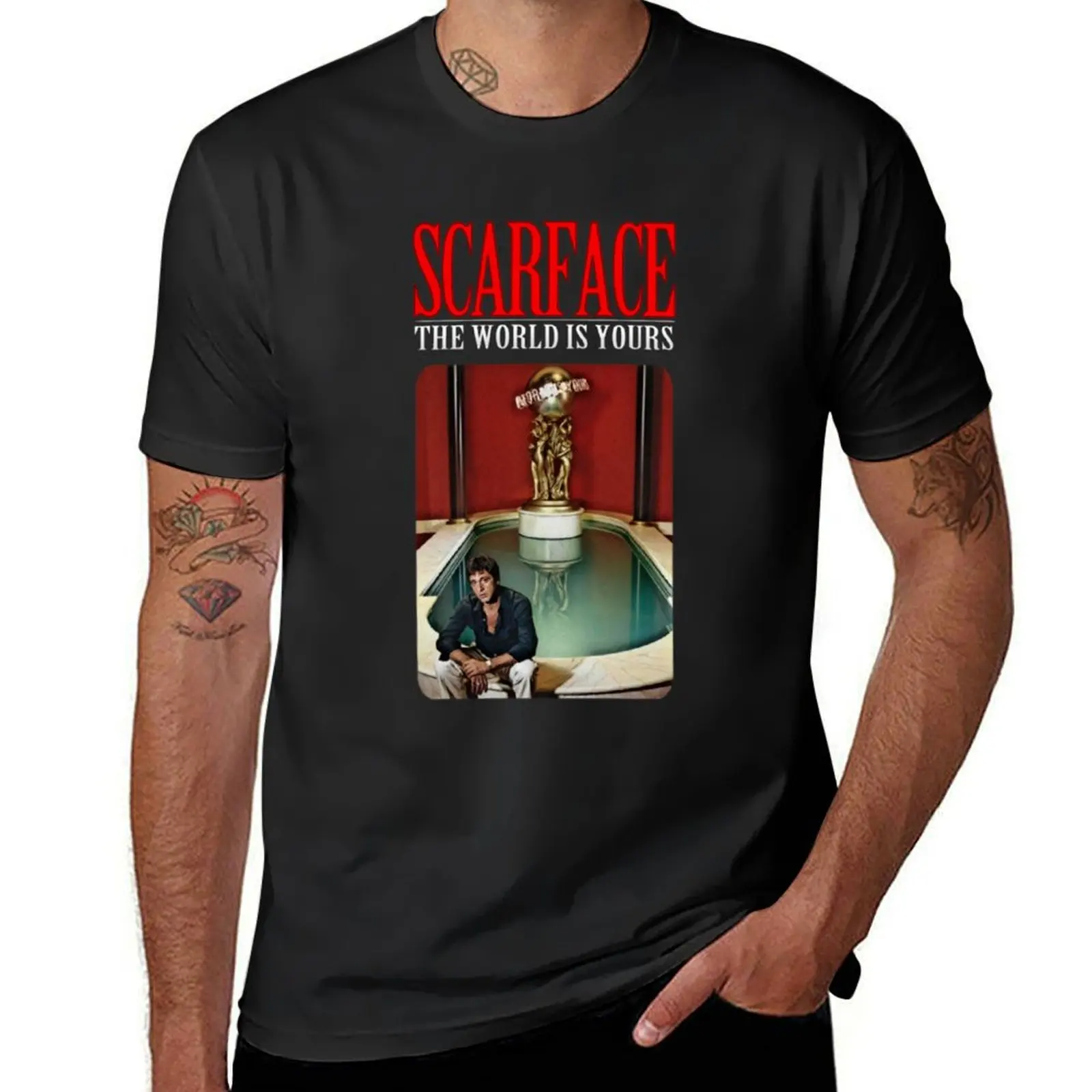 

Scarface T-Shirt boys whites anime clothes t shirt men