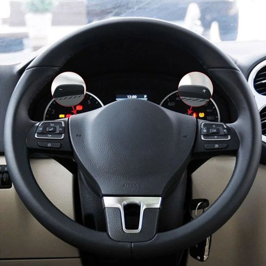 Hand sewing PU Artificial Leather Car Steering Wheel Cover for Volkswagen Golf 6 Mk6 Jetta 6 Polo 2011 2012 2013 2014