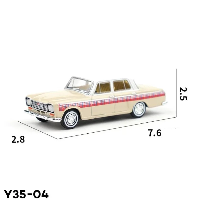 Xcartoys 1:64 Shanghai Sedan SH760A Y35-04 Alloy Simulation Model Car