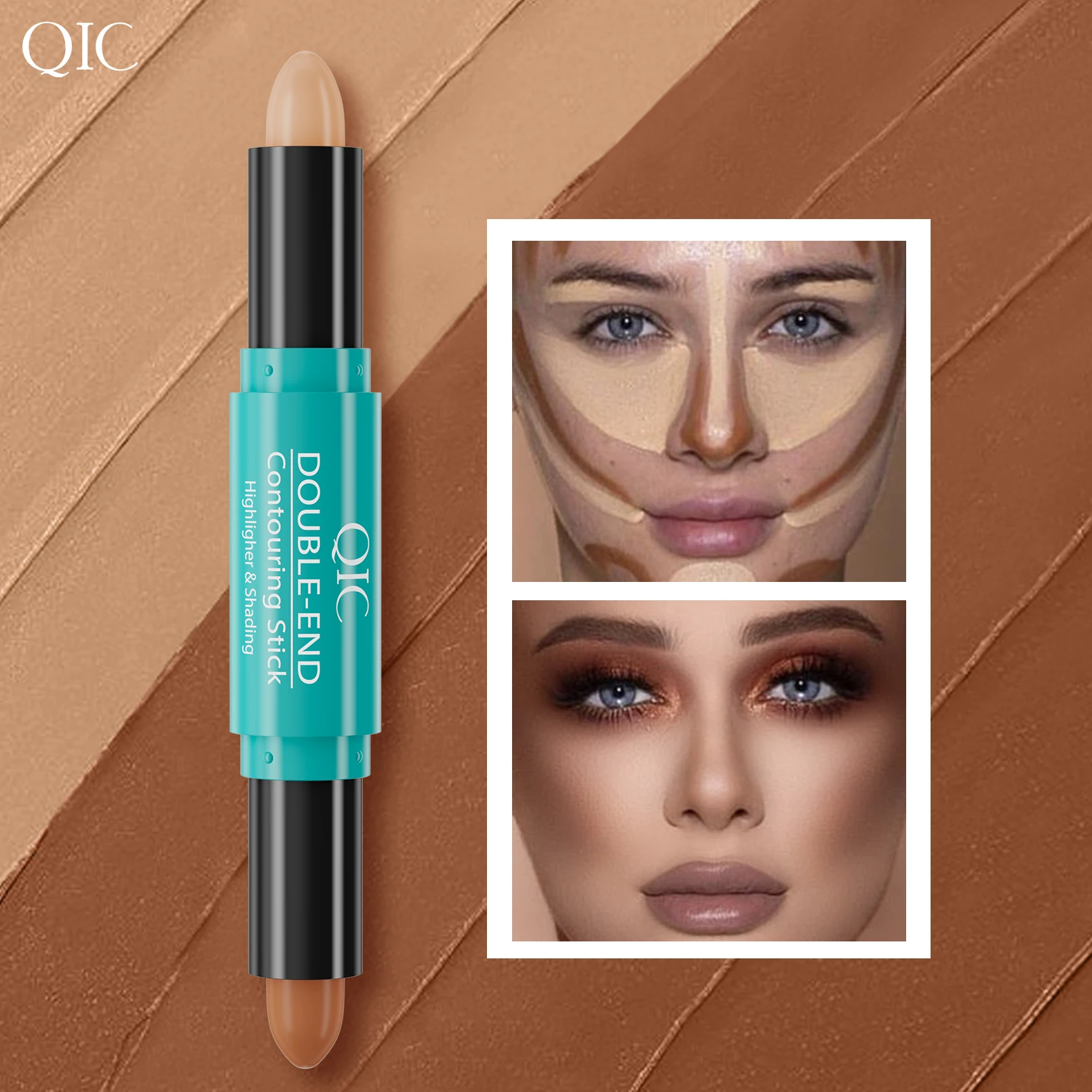 Gezicht Foundation Concealer Pen Langdurige Donkere Kringen Corrector Contour Concealers Stok Cosmetische Make-Up