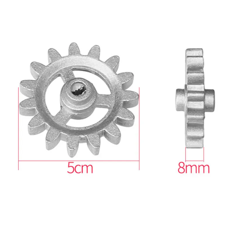 Barbecue Frame Gear DIY Part,Durable,Heat Resistant Accessories,Automatic Revolving,Mini Hardware Wheel,Aluminum Motor Tool 1PC