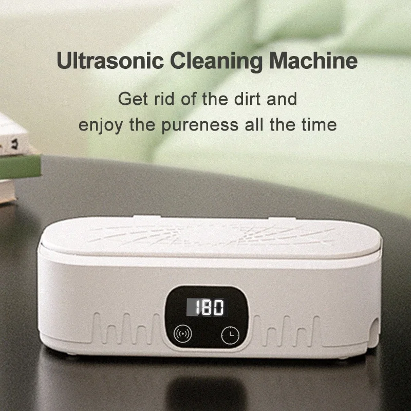 18W Portable Ultrasonic Cleaner Dental Ultra Sonic Bath High Frequency Vibration Ultrasound Washing Machine For Glasses Jewelry