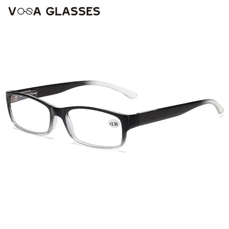 New Gradient Frame Fashion Anti-blue Reading Glasses Unisex Elderly Hyperopia Reading Newspaper Watching TV Reading Glasses