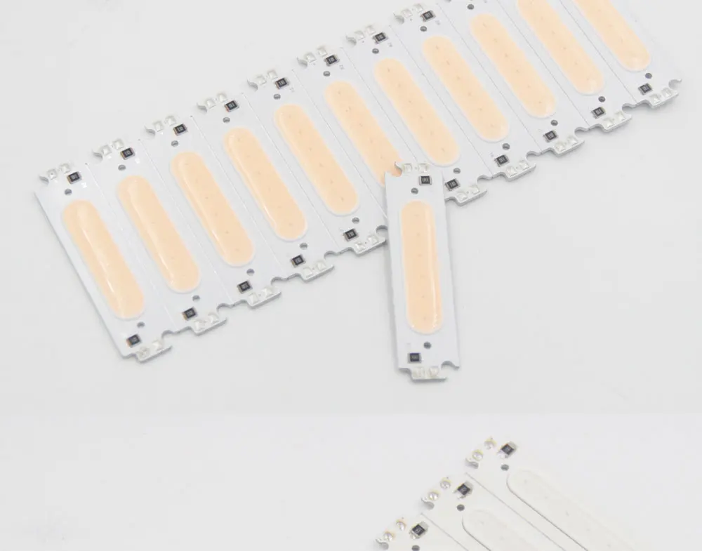 10PCS 60x15MM DC 12V 2W COB LED Glühbirne Chip Weiß Gelb Orange Grün blau Rot Lila LED Matrix Lampe für DIY Beleuchtung 6CM – Detail 6