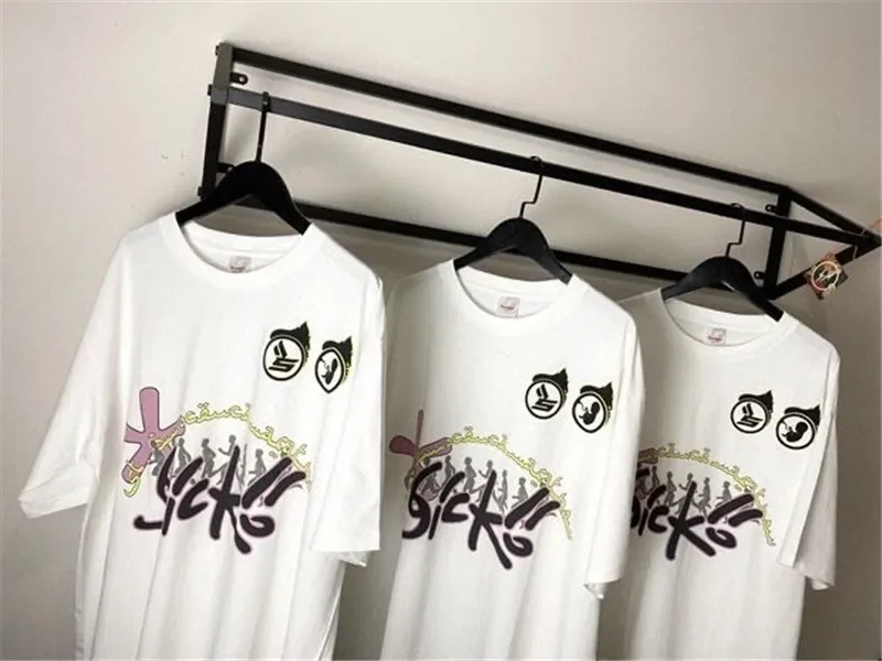 2024ss Sicko T Shirts Men Women 1:1 High Quality Summer Style sicko.1993 Top Tees T-shirt