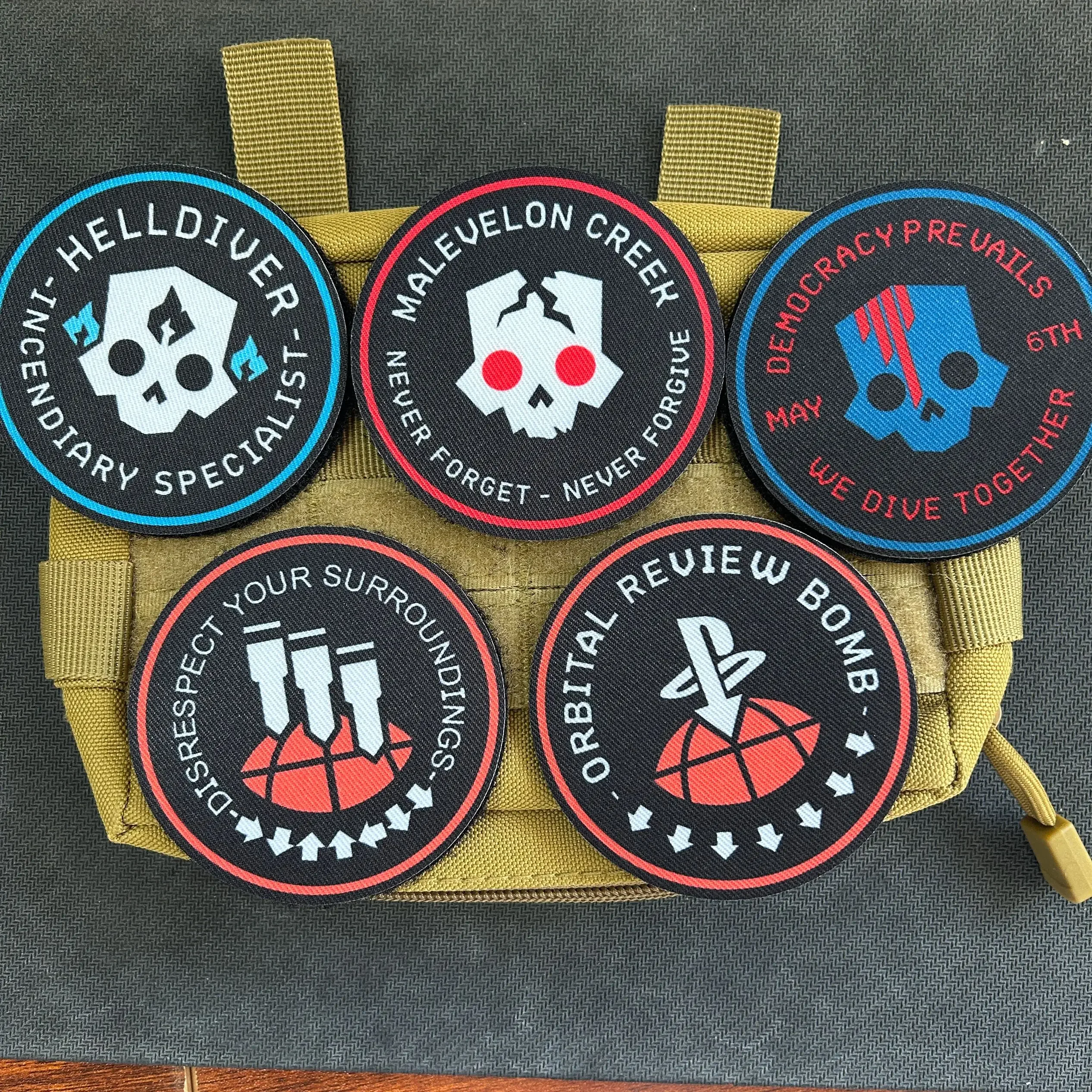 MALEVELIN crèfle crâne moral Badge Missile broderie tactique Patch militaire équipement de plein air sac à dos autocollants
