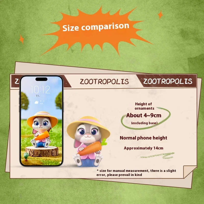 Authentische Disney Zootopia Series „Good Boy“ sitzende Blindbox, trendige Spielzeug-Sammelfigur, Geschenk-Ausstellungsstück