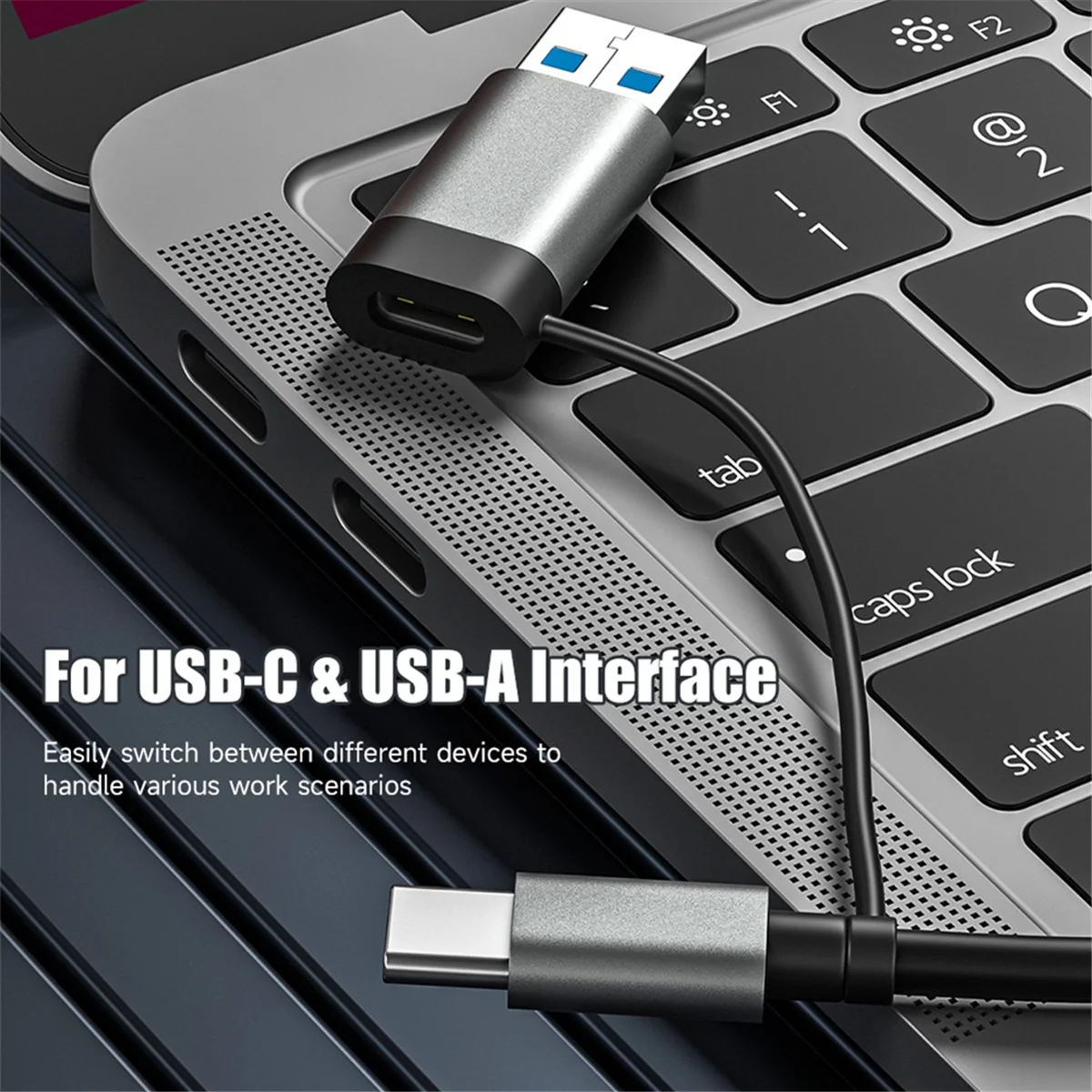 5 In1 USB 3.0 Memory Card Reader USB-C to TF SD XQD Card Reader Adapter for IPhone 15 Pro/Max MacBook Pro/Air