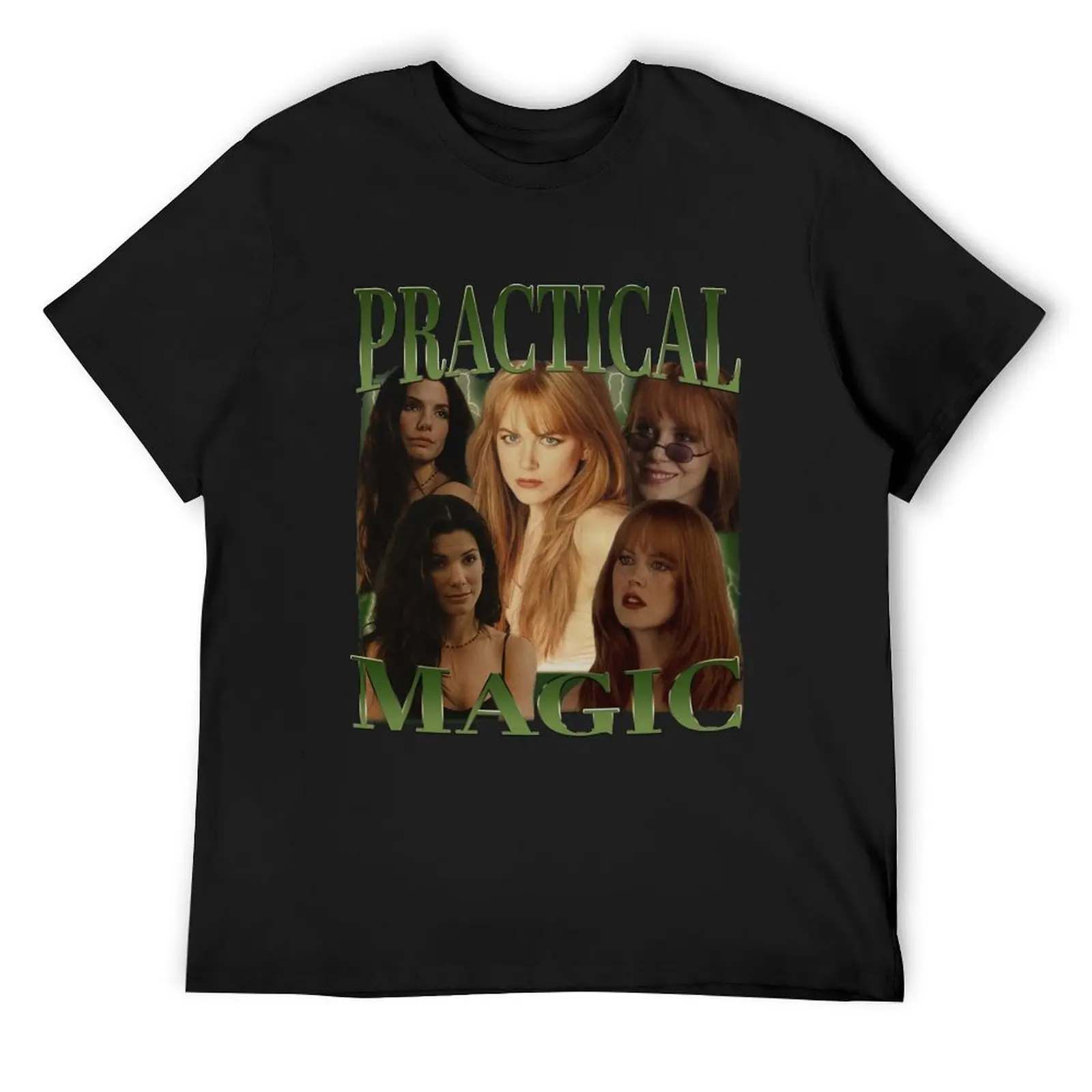 

Practical Magic Vintage T-Shirt korean fashion Short sleeve tee men workout shirt