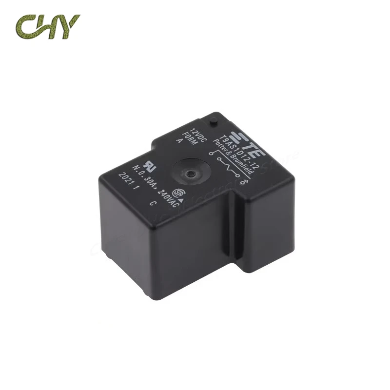 1-5Pcs 100% New Relay T9AS1D12-12 12VDC T9AS1D12-24 24VDC 30A 4PIN General Purpose Relay 12VDC 24VDC