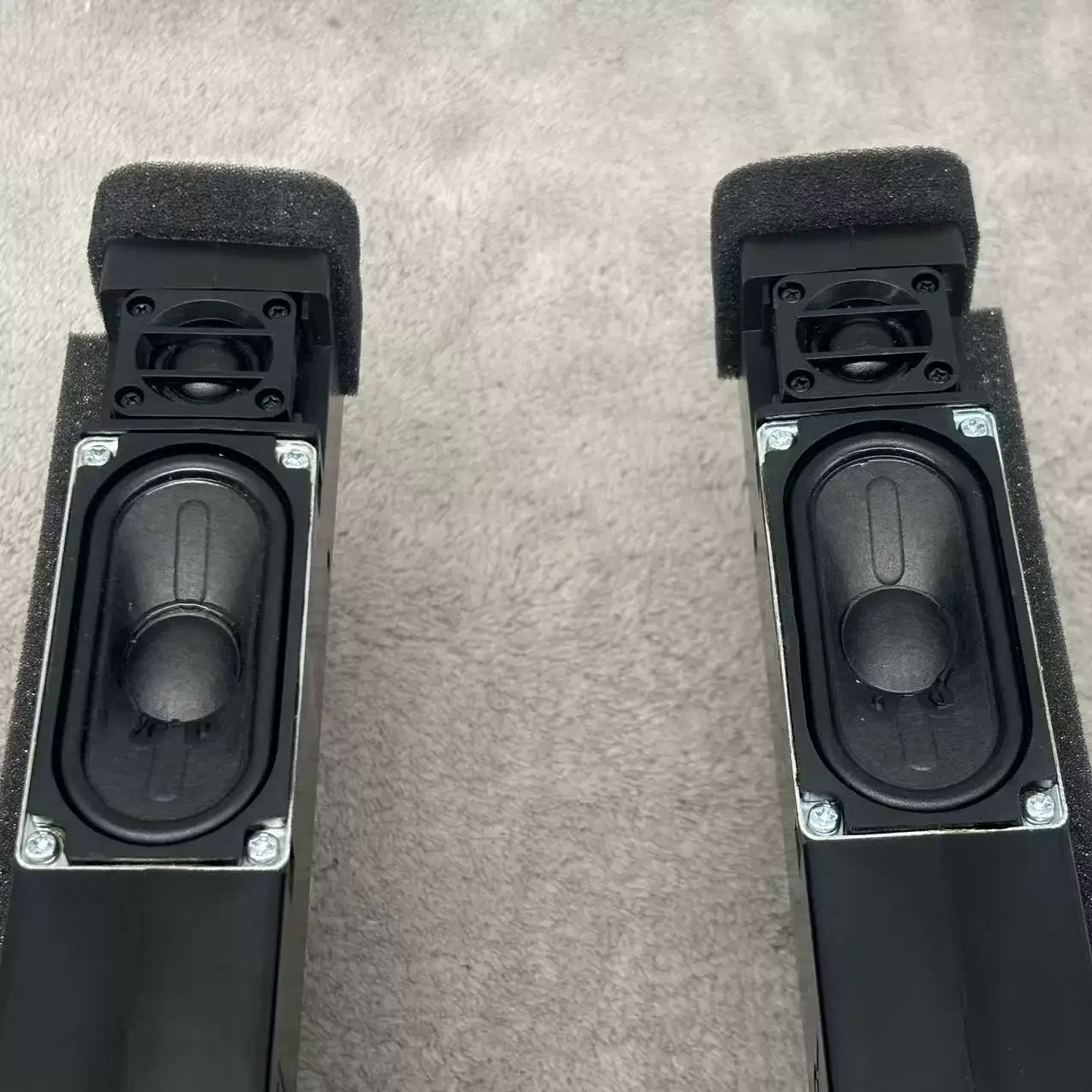 2PCS GHXAMP 198mm*120mm 2-Way Passive Labyrinth Bass-Reflex Speaker – 6Ω 18W
