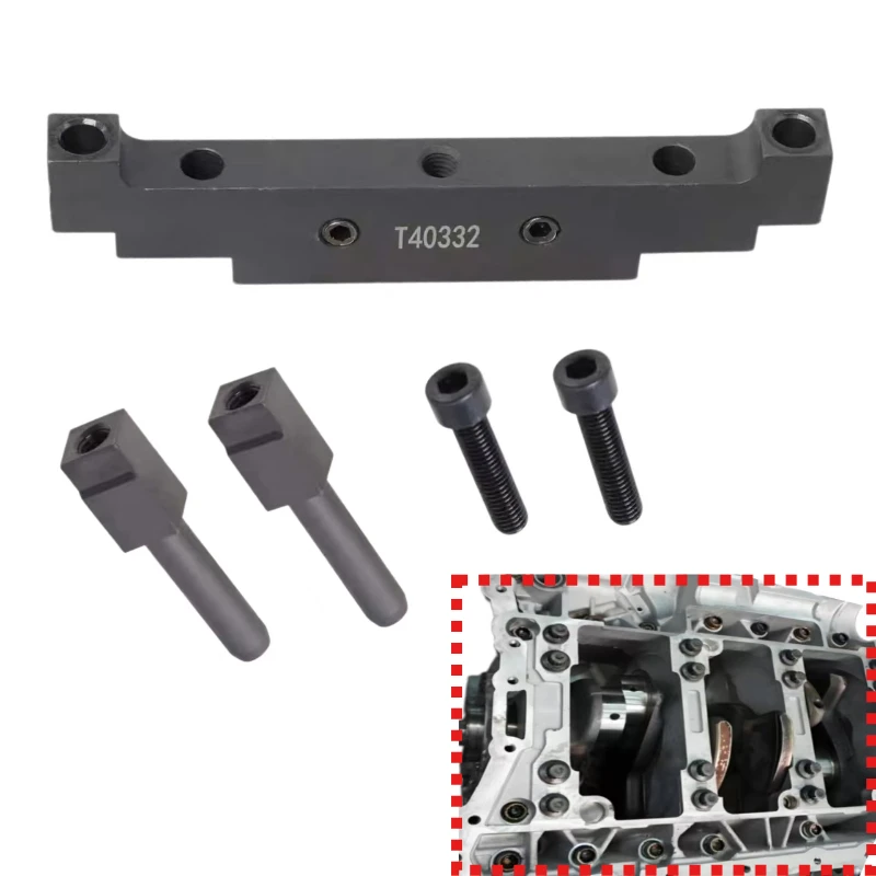 

Crankshaft Bearing Cover Removal Tool Suitable for Audi 2.9L 3.0L 4.0L EA839 Engine Bearing Cover Removing Special Tool T40332