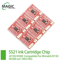 C M Y K permanent chip SS21 BS3 ES3 BS3 for Mimaki CJV150 CJV300 JV150 JV300 inkjet printer plotter ink cartridge chips