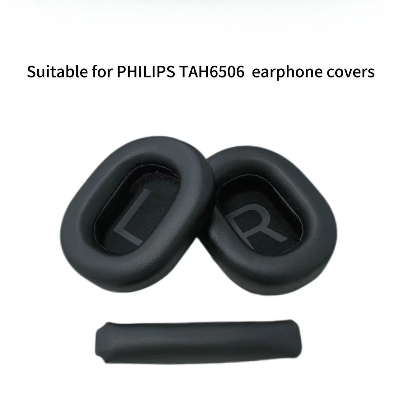 

Replacement protein leather Earpads/Head pad For PHILIPS TAH6506 Headset Ear pads Headphones Leather Sleeve Earphone Earmuff