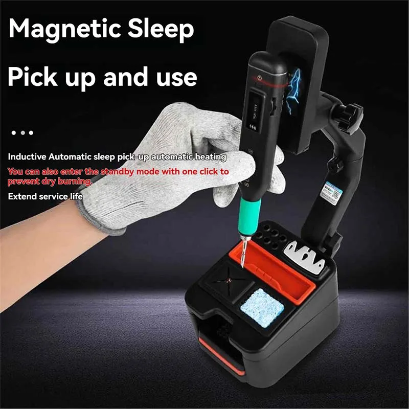 High Precision Wireless Soldering Iron Mobile Phone Repair Home Constant Temperature Soldering Station Rechargeable