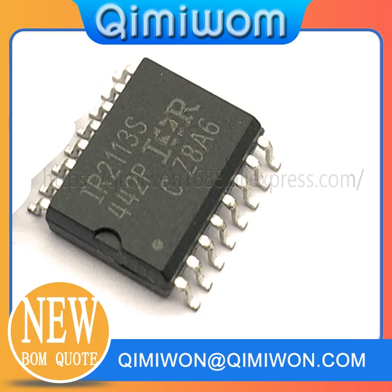 10PCS/LOT 100% New Imported Original IR2113S IR2113STRPBF SOP-16 High Iow Bridge Driver IC