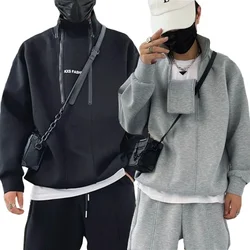 Autumn Winter Tracksuit Two Piece Sets Hip Hop Men Pant Sports Wear Clothing Solid Color Sweatsuit Jogging Suit ropa hombre