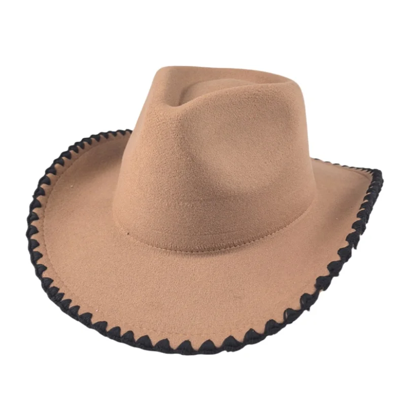 

Cowboy Hat Cowboy Western Cowgirl Wide Brim Outdoor Wedding Decorate Accessories Winter Summer Women Men Sombrero Vaquero Mujer