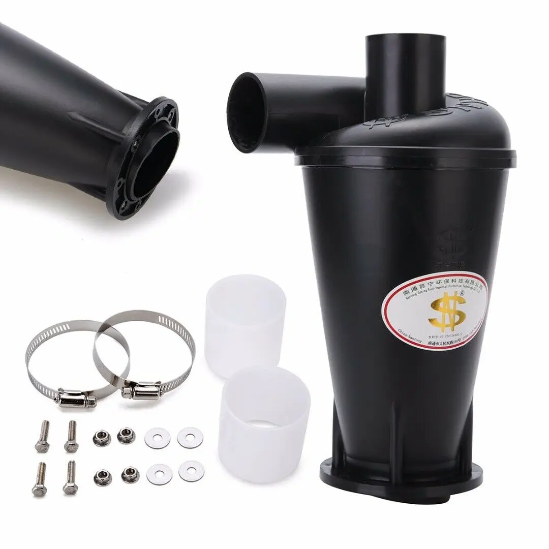 Car Vacuum Cleaner Cyclone Separator Filter Car Cleaning Tool Sixth Generation Woodworking Turbo Charged Dust Collector