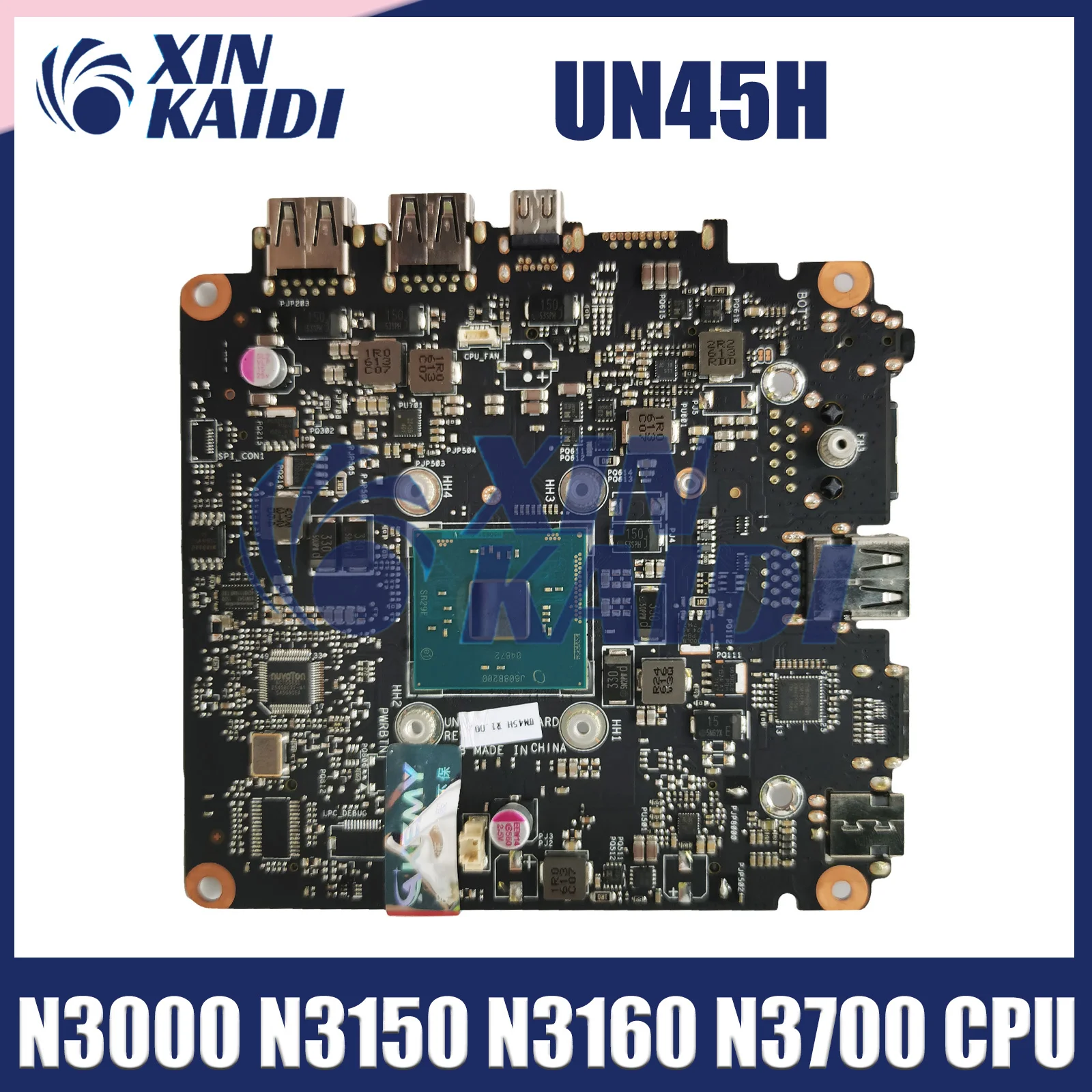 

Laptop Mainboard For ASUS Vivo Mini PC UN45 UN45H UN45H Mini Computer Motherboard With N3000 N3150 N3160 N3700 CPU Systemboard