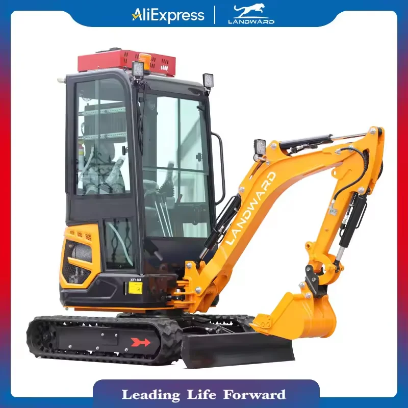 New 1.8 Ton Crawler Small Excavator Ce/epa/euro 5 Hydraulic Small Micro Digger Machine Compact Excavators With Bucket Customized