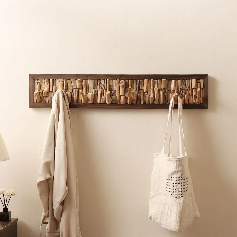 

wooden Wall Coat racks Storage organizer cheap Modular clothes hangers entrance hall Shelf Hallway Hanger nordic furnitures