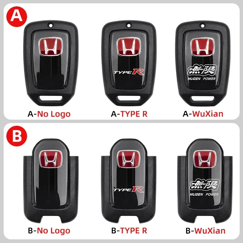 Car Key Case Cover Protector Keychain replace Accessories For Honda Civic Fit Jazz Accord CRV HRV City Odyssey Vezel Insight view 2