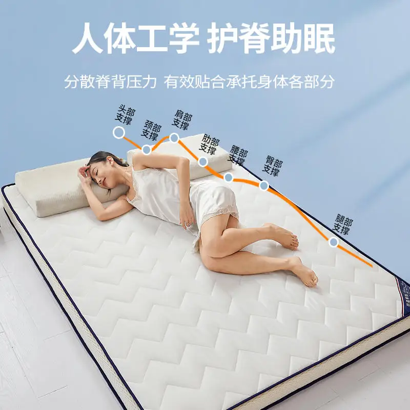 Mattress soft cushion household tatami mat mattress dormitory students single sleeping mattress mat by sponge cushion bed mattre