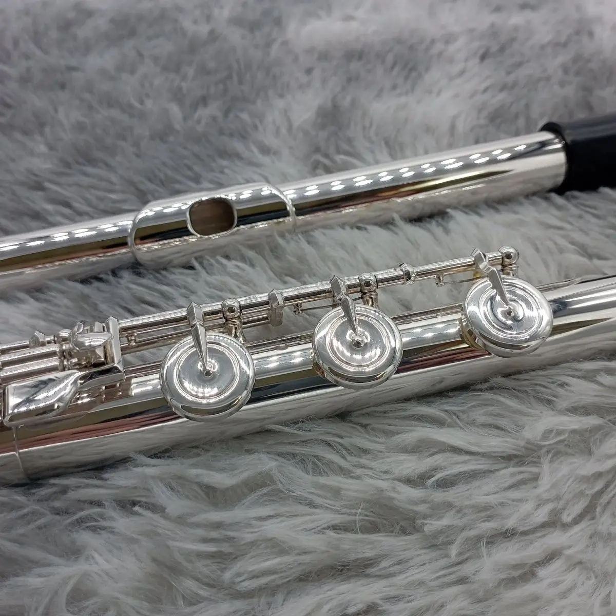 MURAMATSU Flute-b Foot e-gorgeous Performance Musical Instrument Copper-nickel Silver Plated Flute