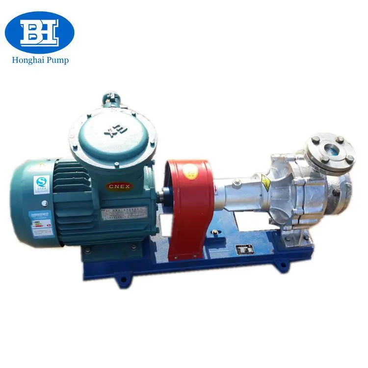 Small Pump for Hot Oil Small Flow Hot Oil Pump Hot Oil Circulation Pump 550c 400 Celsius Stainless Steel Ry 80-50-200