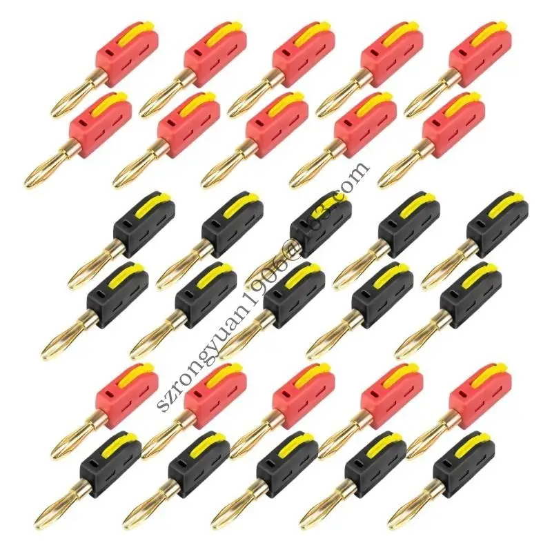 

Банановые банановые соединительные разъемы с высоким уровнем 4 мм с высоким током 4 мм с функцией Quick