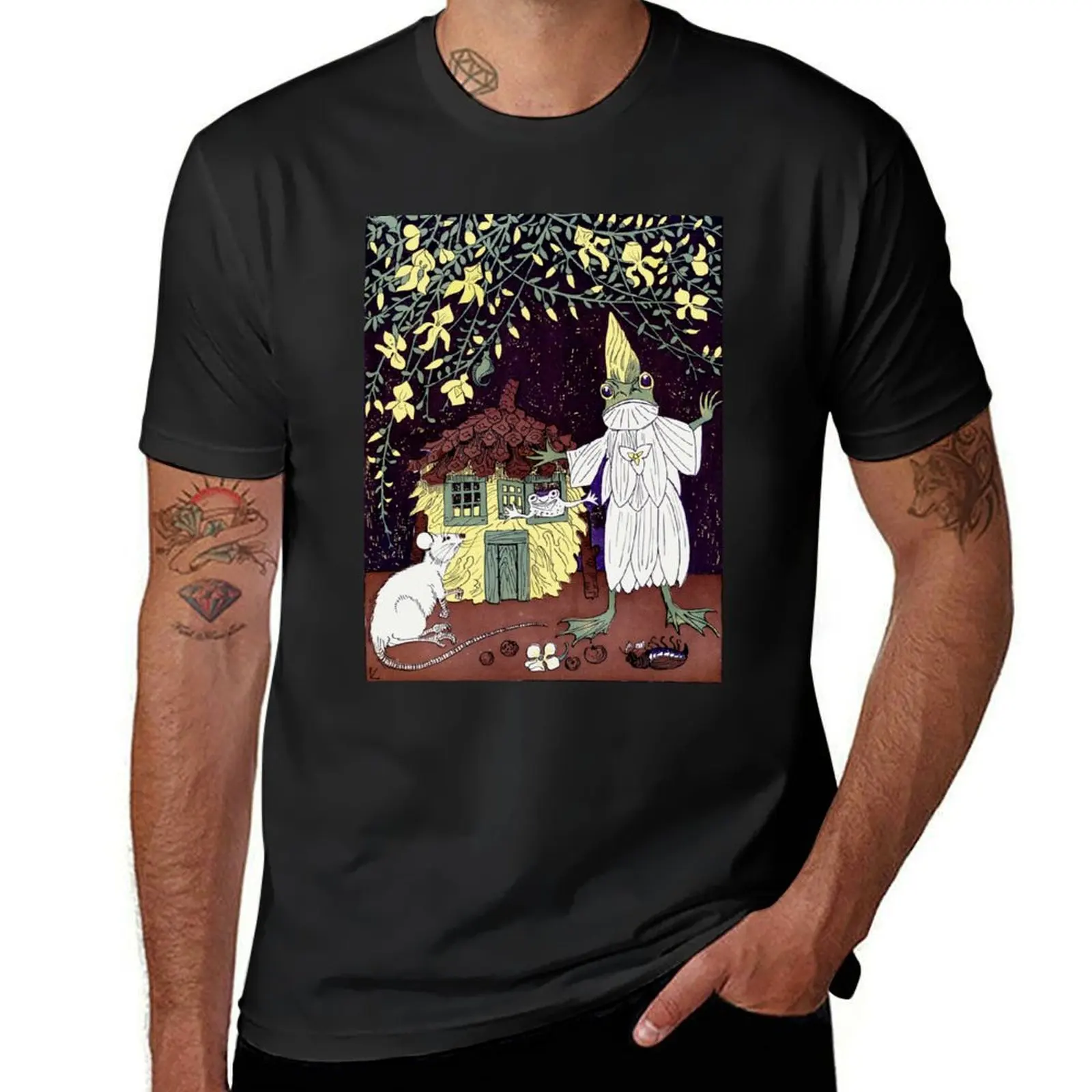 

Baron van Hippelepip - Fairytale of Frogs T-Shirt anime figures plus sizes croswit shirt man mens shirts graphic tee