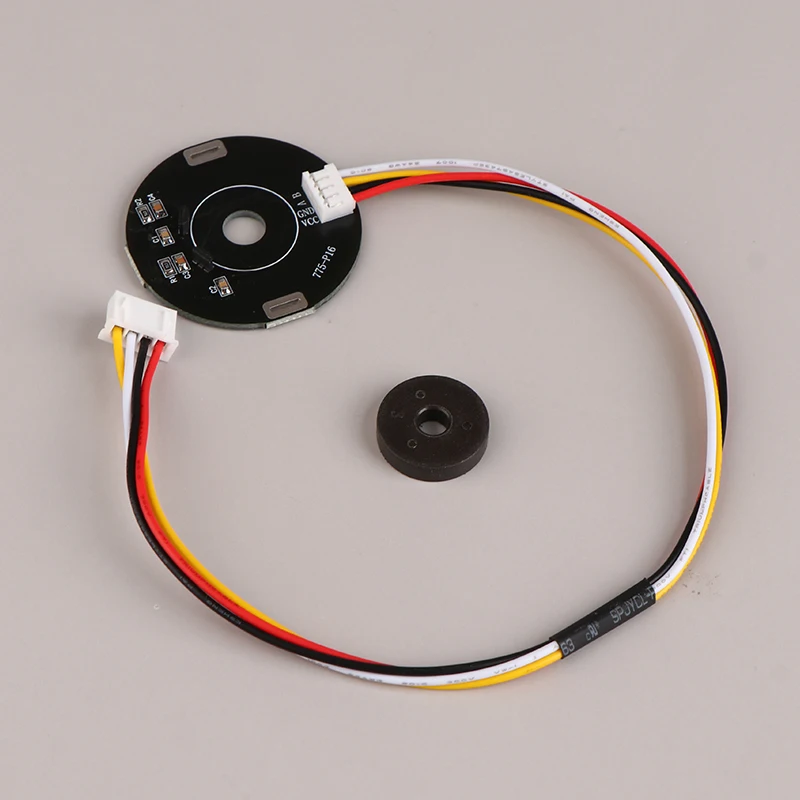 775-P16 Double Hall Magnet Encoder Code Plate Magnetic Induction Rotation Speed Direction Sensor Use To 775 DC Gear Motor